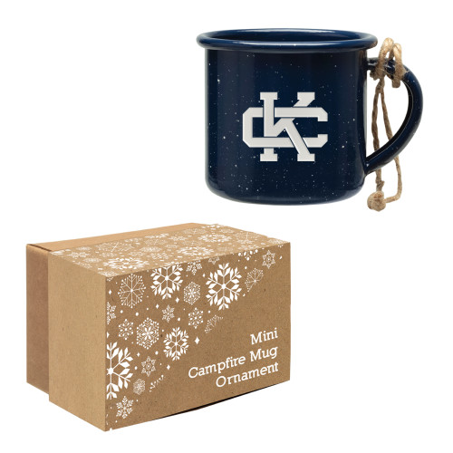  Navy Mini Campfire Mug Ornament - Primary Logo CKEngraved