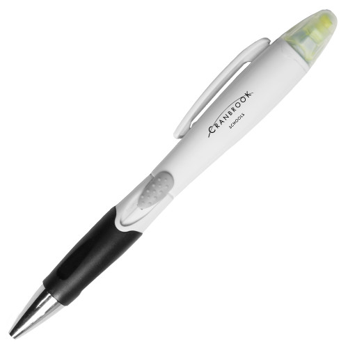  Blossom White Pen/Highlighter - School Signature