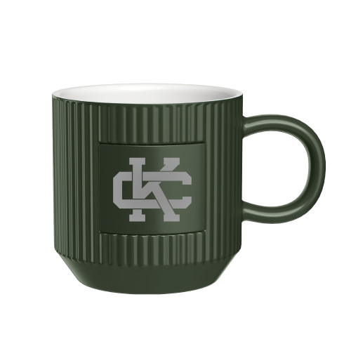  First Light Dark Green Ceramic Mug - Primary Logo CKEngraved