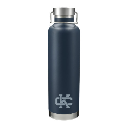  Thor Copper Vacuum Insulated Navy Bottle 32oz - Primary Logo CKEngraved