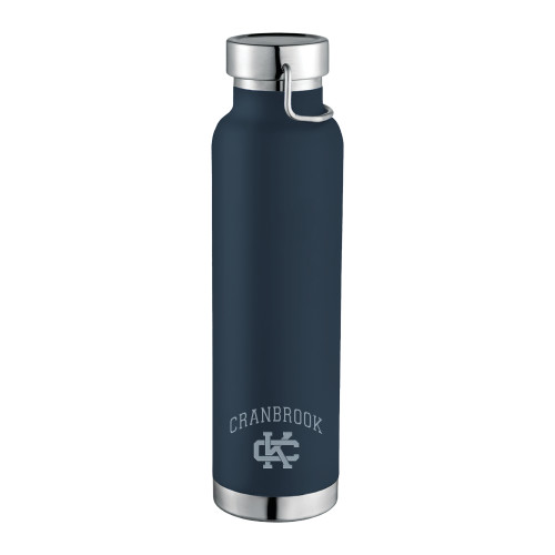 Thor Copper Vacuum Insulated Navy Bottle 22oz - Cranbrook CKEngraved