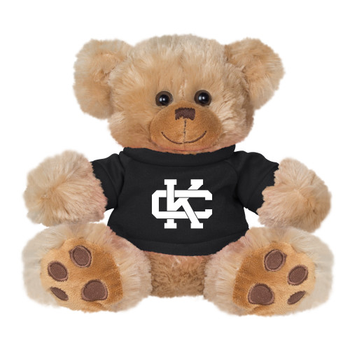  Plush Big Paw 8 1/2 inch Brown Bear w/Black Shirt - Primary Logo CK