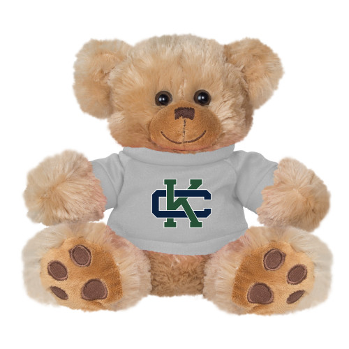  Plush Big Paw 8 1/2 inch Brown Bear w/Grey Shirt - Primary Logo CK
