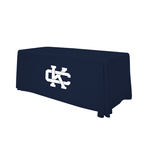  Navy 6 foot Table Throw - Primary Logo CK