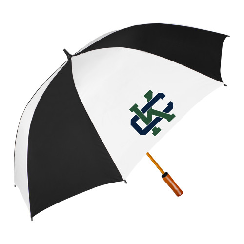  64 Inch Black/White Umbrella - Primary Logo CK