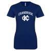 Thumbnail image for  Next Level Womens Navy Boyfriend Tee