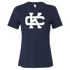 Thumbnail image for  Bella + Canvas Womens Navy Relaxed Cotton T Shirt