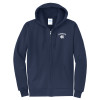 Thumbnail image for  Extended Navy Fleece Full Zip Hoodie