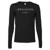 Thumbnail image for  Bella + Canvas Black Jersey Cotton Long Sleeve T Shirt