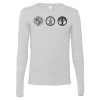 Thumbnail image for  Bella + Canvas Ash Grey Jersey Cotton Long Sleeve T Shirt