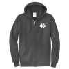 Thumbnail image for  Extended Charcoal Fleece Full Zip Hoodie