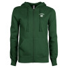 Thumbnail image for  ENZA Womens Dark Green Fleece Full Zip Hoodie