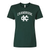 Thumbnail image for  Bella + Canvas Womens Forest Green Relaxed Cotton T Shirt