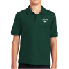 Thumbnail image for  Youth Dark Green Silk Touch Polo