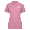 Thumbnail image for  Womens Silk Touch Light Pink Pique Polo