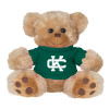Thumbnail image for  Plush Big Paw 8 1/2 inch Brown Bear w/Dark Green Shirt