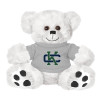 Thumbnail image for  Plush Big Paw 8 1/2 inch White Bear w/Grey Shirt