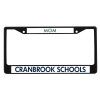 Thumbnail image for  Mom Metal License Plate Frame in Black