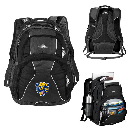Carolina Univ High Sierra Black Swerve Computer Backpack