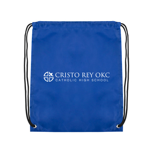  Royal Drawstring Backpack - Cristo Rey OKC Catholic High School