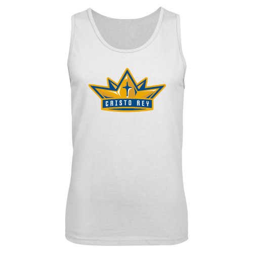  White Tank Top - Cristo Rey Crown