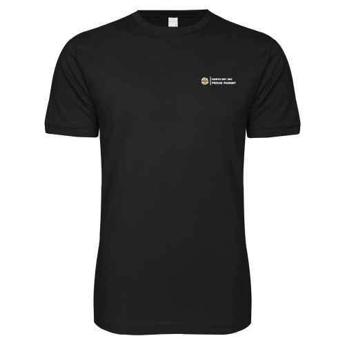  Next Level Black SoftStyle T Shirt - Cristo Rey OKC Proud Parent