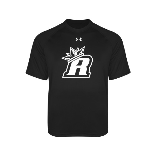  Under Armour Youth Black Tech Tee - R Royals