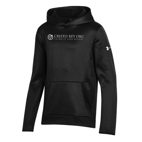  Under Armour Youth Black Fleece Hoodie - Cristo Rey OKC Catholic High School