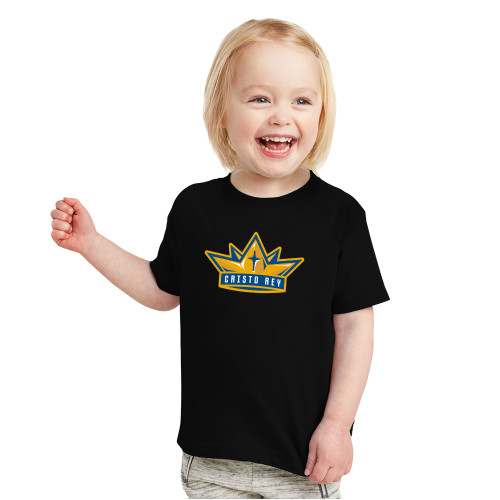  Toddler Black T Shirt - Cristo Rey Crown