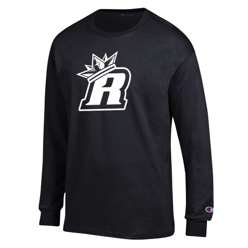  Champion Black Long Sleeve T Shirt - R Royals