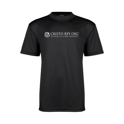  Youth Performance Black Tee - Cristo Rey OKC Catholic High School