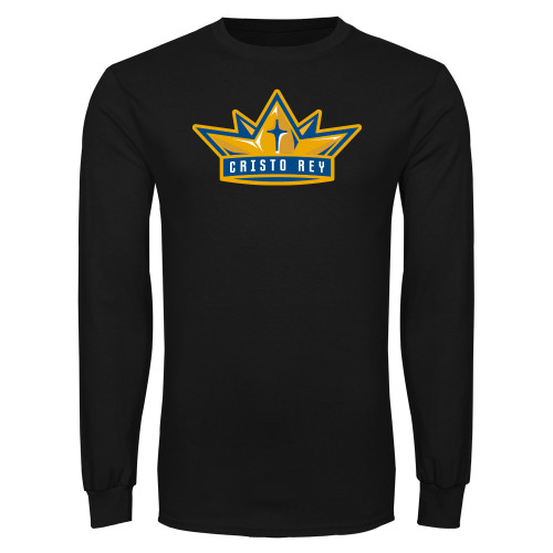  Black Long Sleeve T Shirt - Cristo Rey Crown