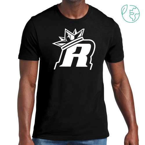  Allmade Black Organic Cotton Tee - R Royals
