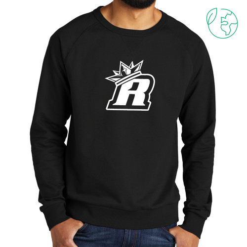  Allmade Black Organic French Terry Crewneck Sweatshirt - R Royals