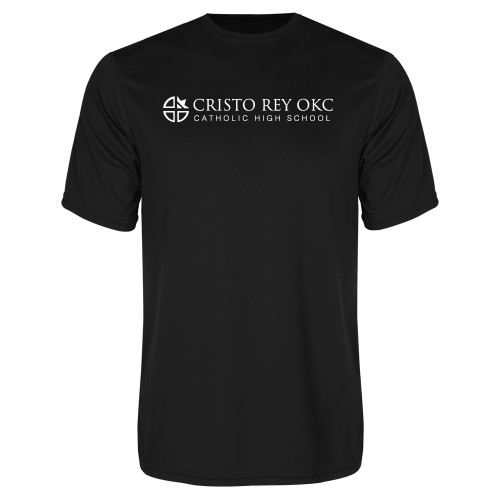  Black Performance Tee - Cristo Rey OKC Catholic High School