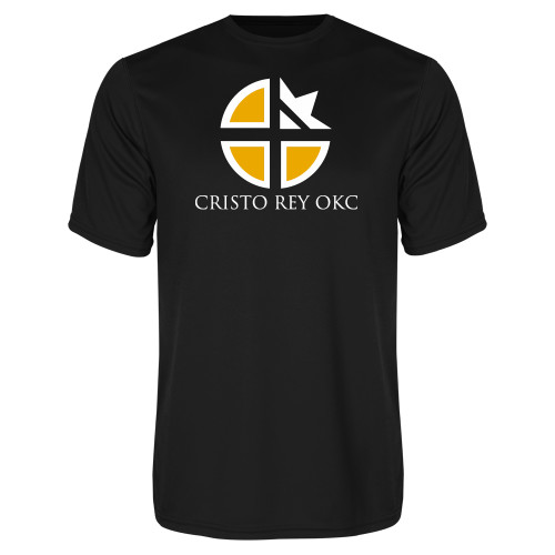  Black Performance Tee - Stacked Inst.