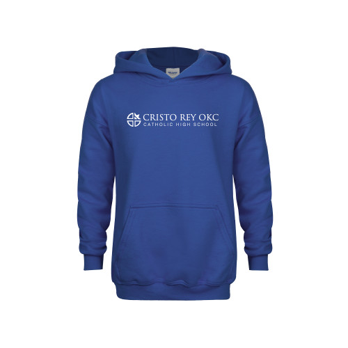  Youth Royal Fleece Hoodie - Cristo Rey OKC Catholic High School