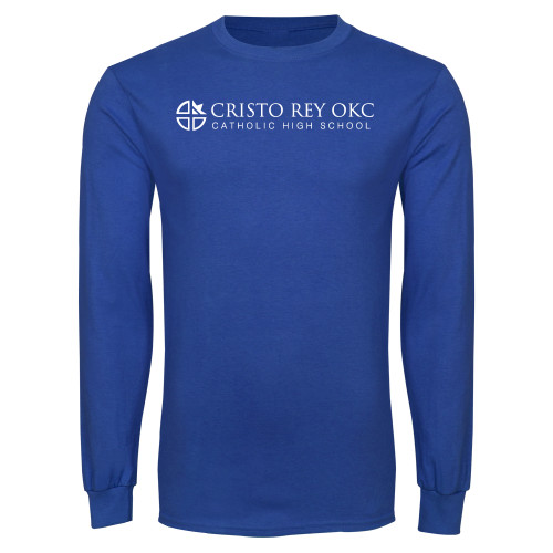  Royal Long Sleeve T Shirt - Cristo Rey OKC Catholic High School