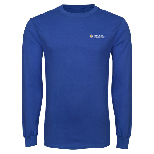  Royal Long Sleeve T Shirt - Cristo Rey OKC Proud Parent