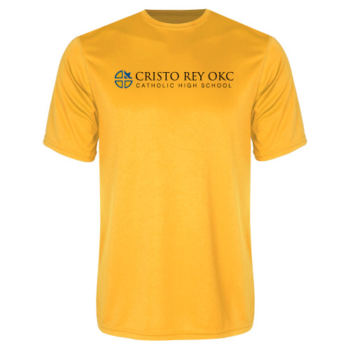  Gold Performance Tee - Cristo Rey OKC Catholic High School