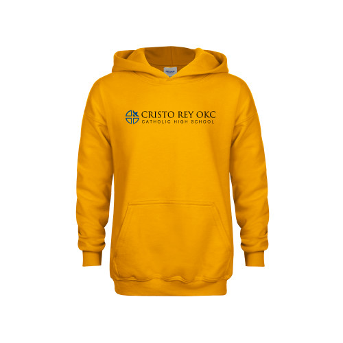  Youth Gold Fleece Hoodie - Cristo Rey OKC Catholic High School