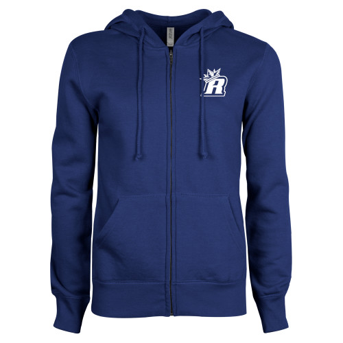  ENZA Womens Royal Fleece Full Zip Hoodie - R Royals