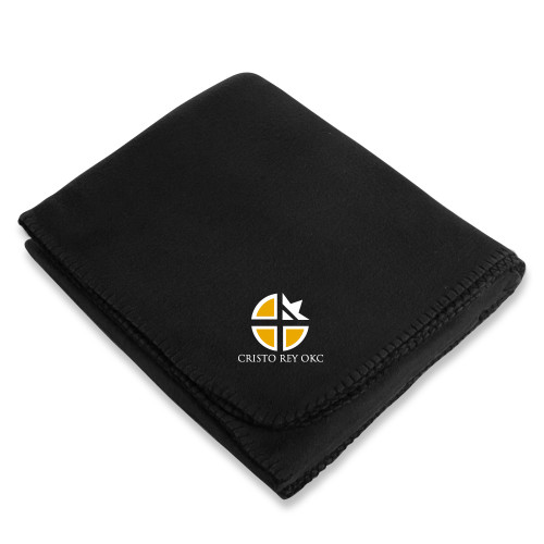  Black Arctic Fleece Blanket - Cristo Rey OKC