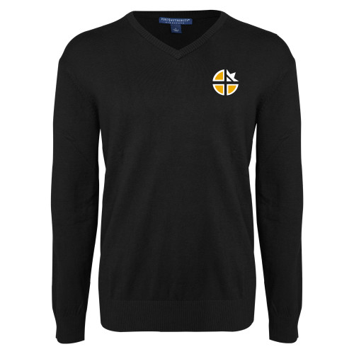  Black VNeck Sweater - Cristo Rey OKC
