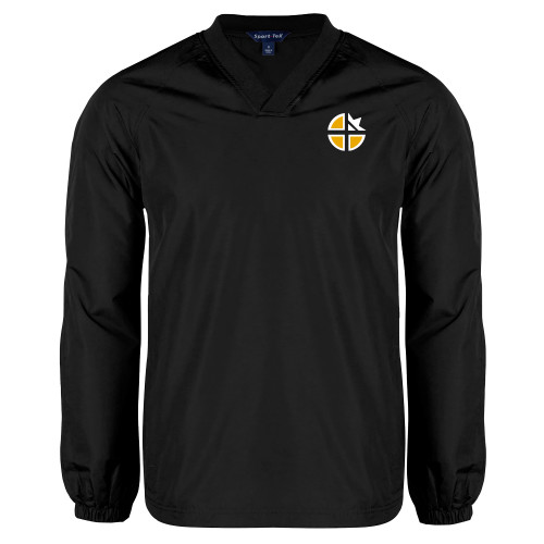  Black V Neck Raglan Windshirt - Cristo Rey OKC