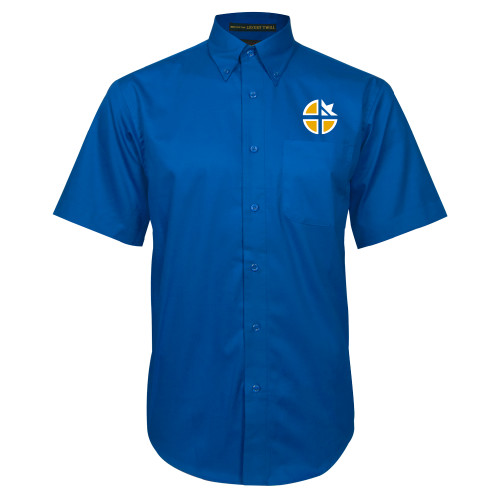  Royal Twill Button Down Short Sleeve - Cristo Rey OKC