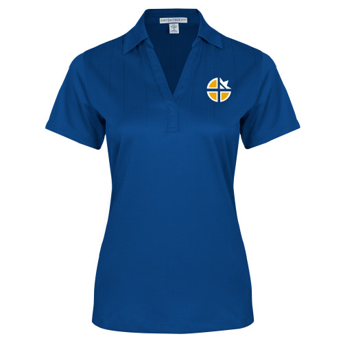  Womens Royal Performance Fine Jacquard Polo - Cristo Rey OKC