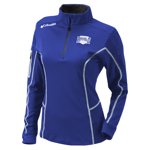  Columbia Womens Omni Wick Royal 1/4 Zip - Cristo Rey Royals