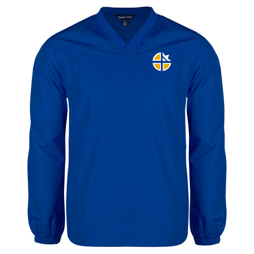  Royal V Neck Raglan Windshirt - Cristo Rey OKC