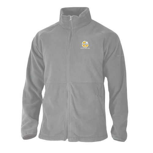  Columbia Grey Everest Ridge Fleece Full Zip Jacket - Cristo Rey OKC
